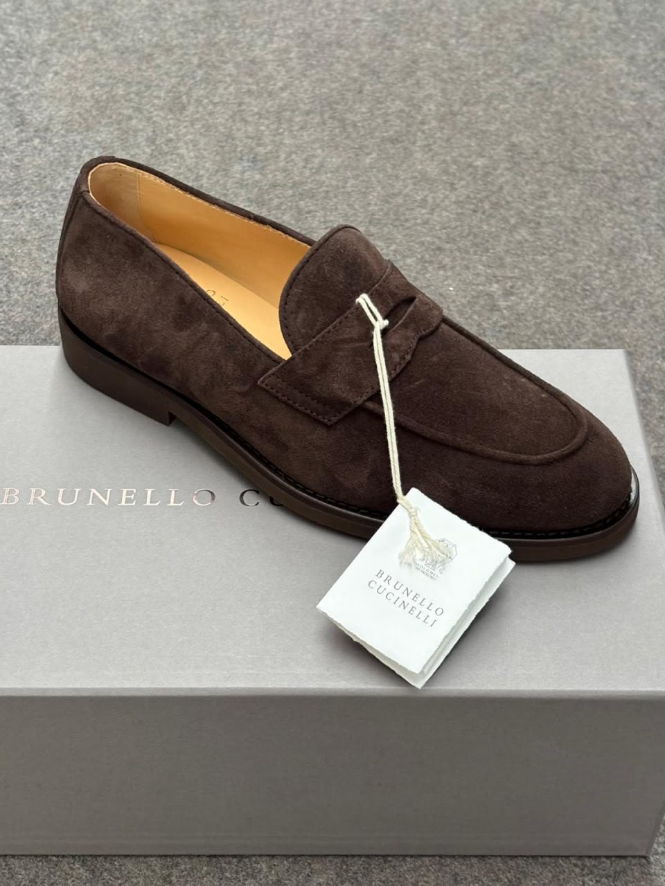 Suede Penny Loafers