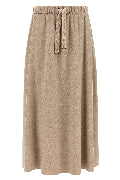 Skirt with drawstring