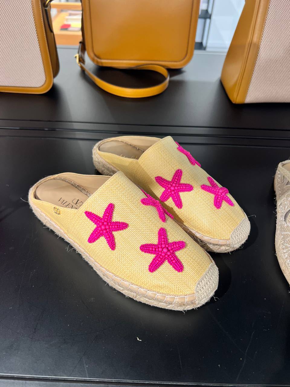 Garavani Starfish Embellished Espadrille Mules