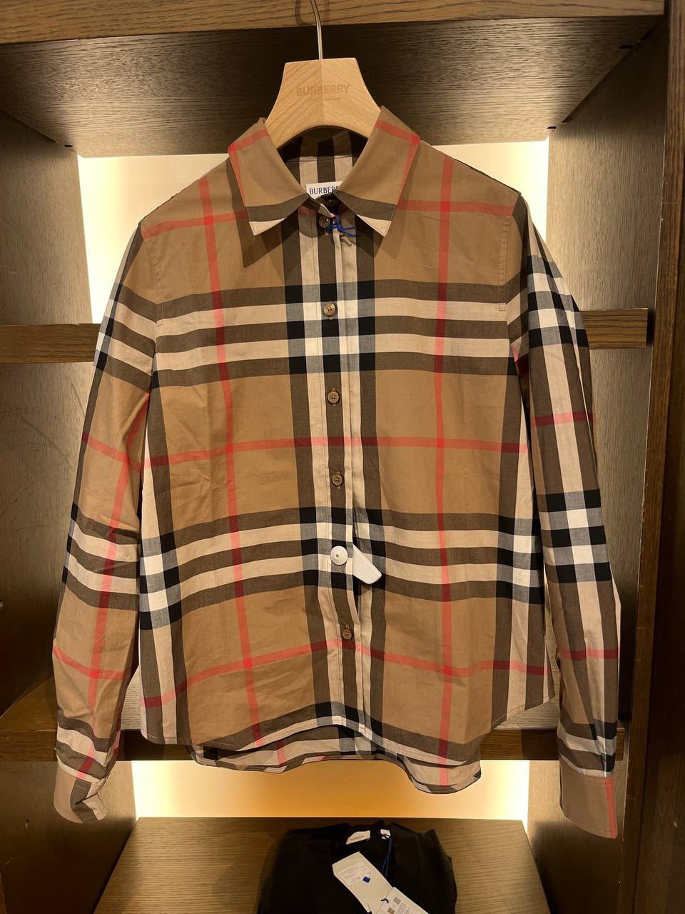 Vintage Check Cotton Shirt