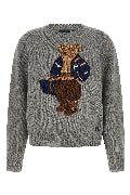 'Polo Bear' intarsia sweater