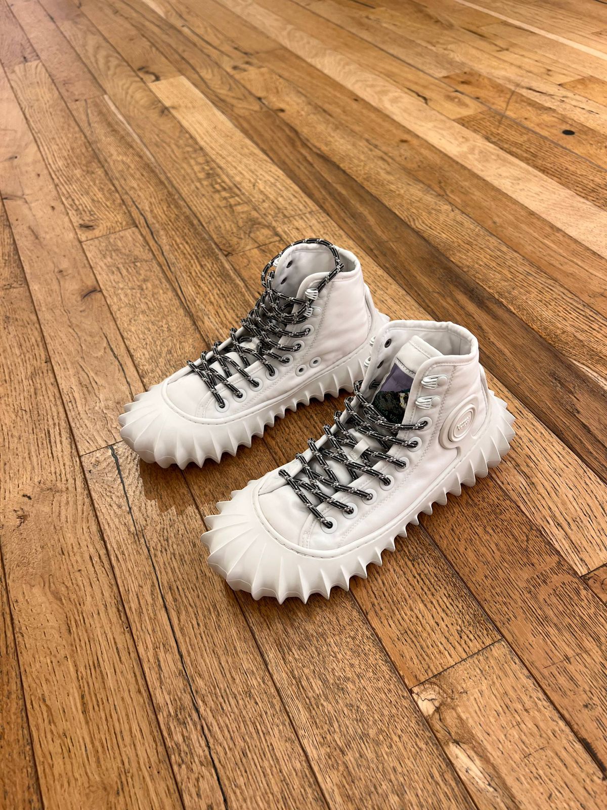 Bottega Veneta Tire High-Top Sneakers