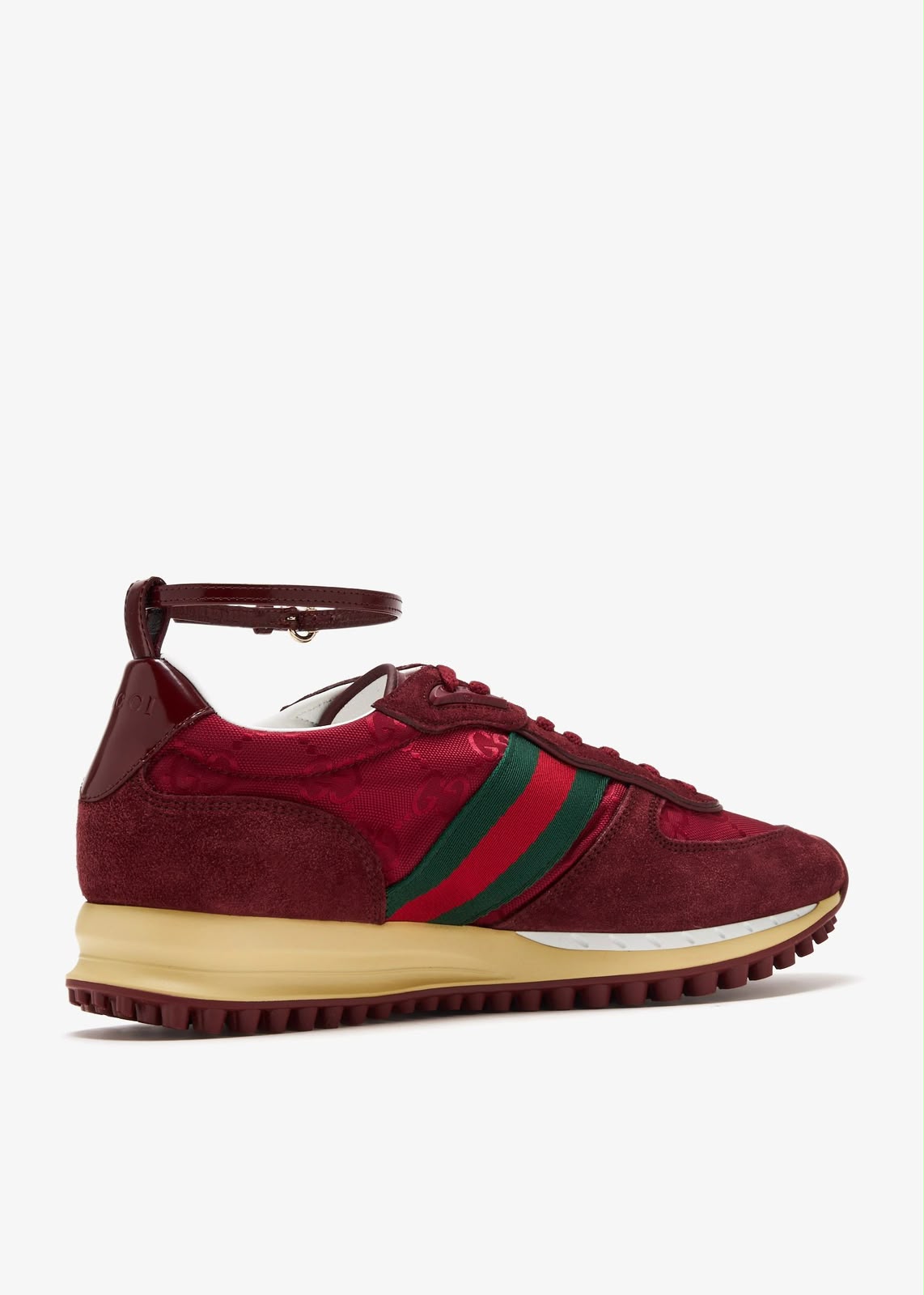 Women's Jogger Sneaker with Ankle Strap