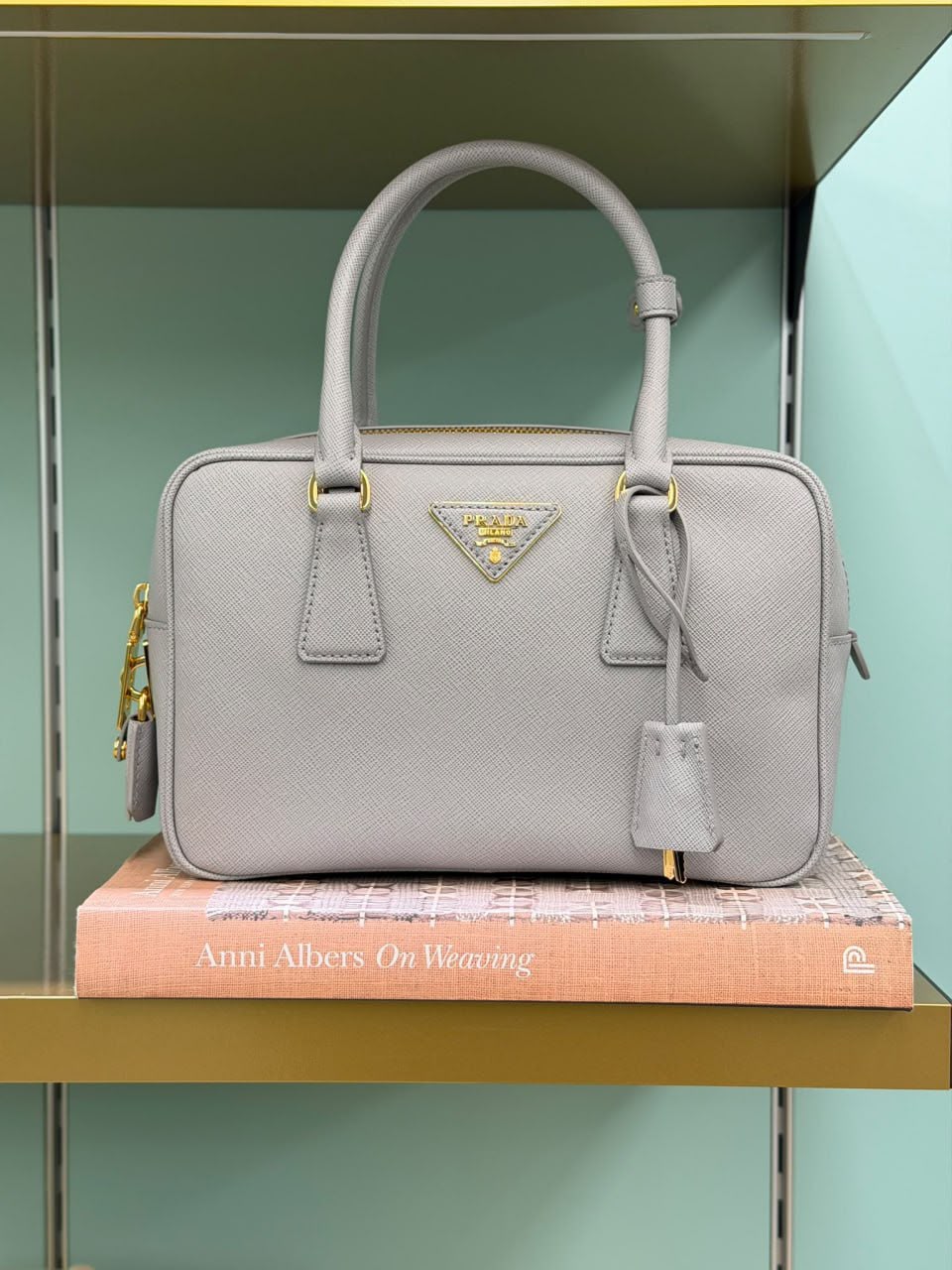 Saffiano Leather Mini Bag