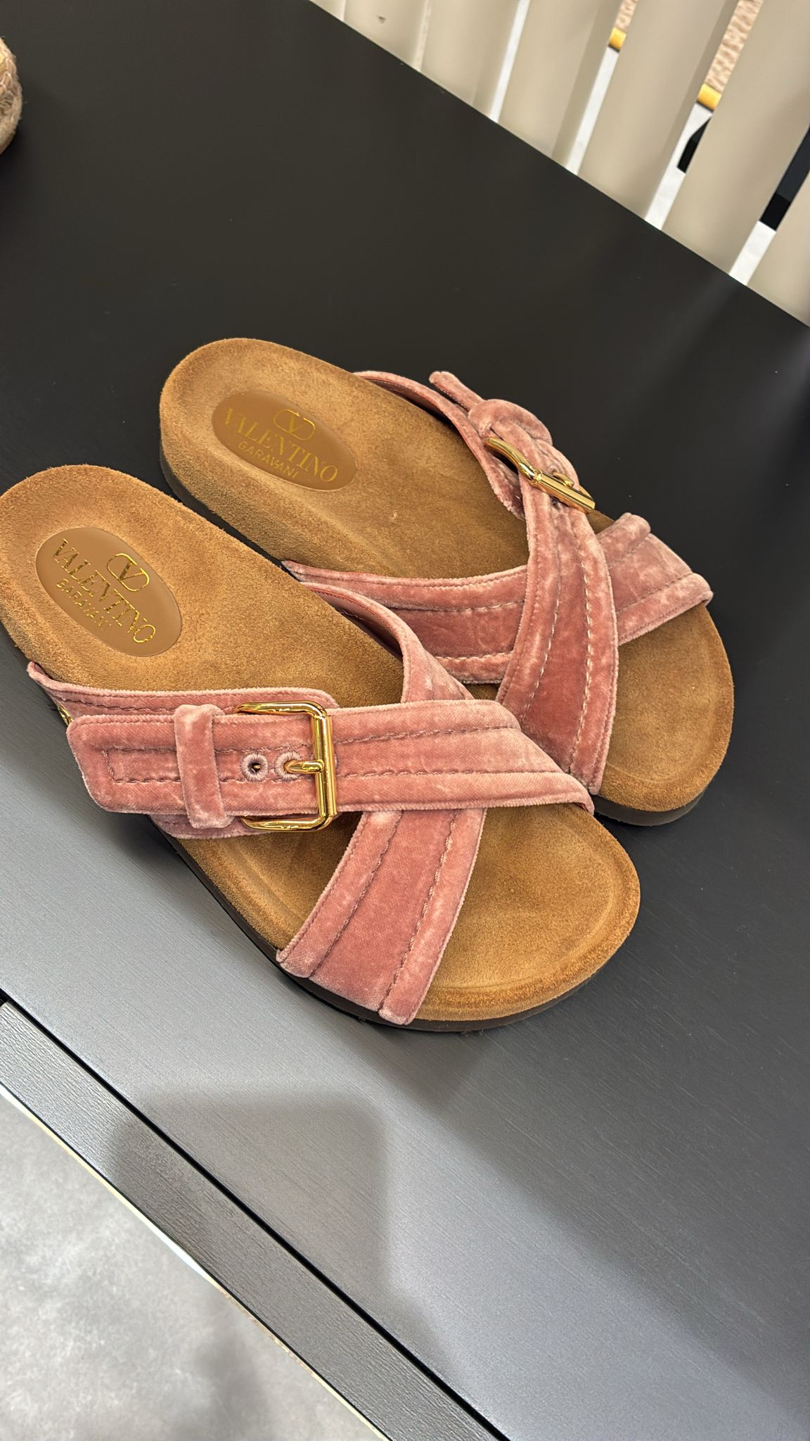 Basket sneaker in GG denim