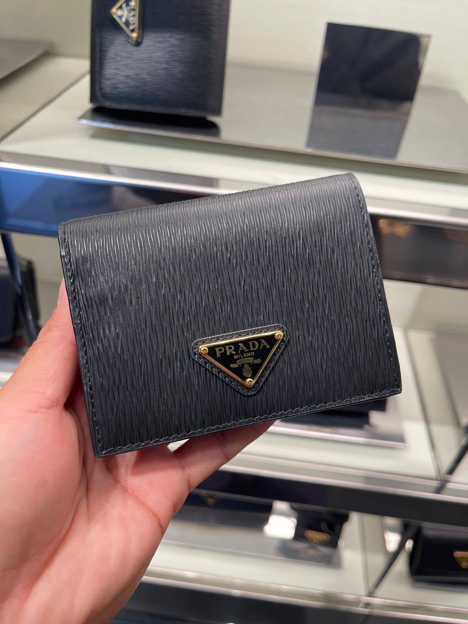 Small Saffiano Leather Wallet