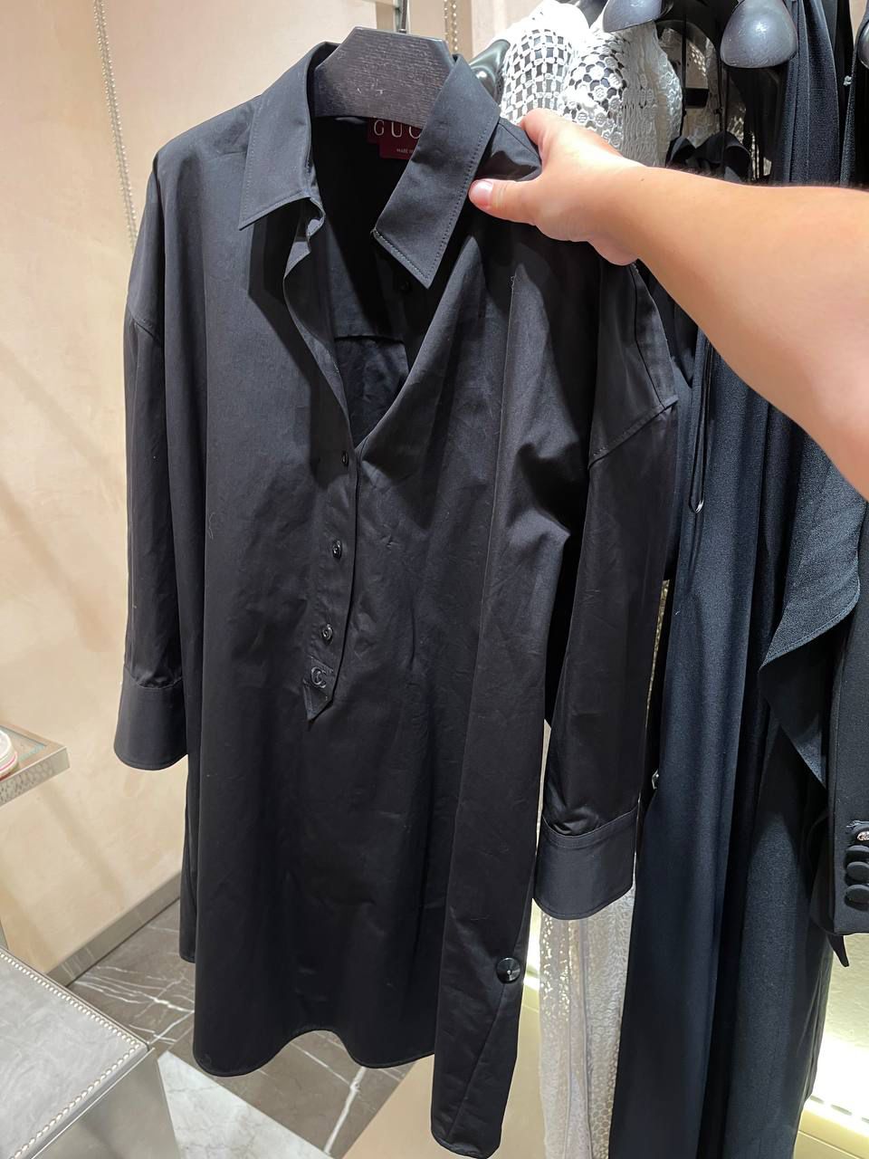 Oversized Cotton Poplin Shirt