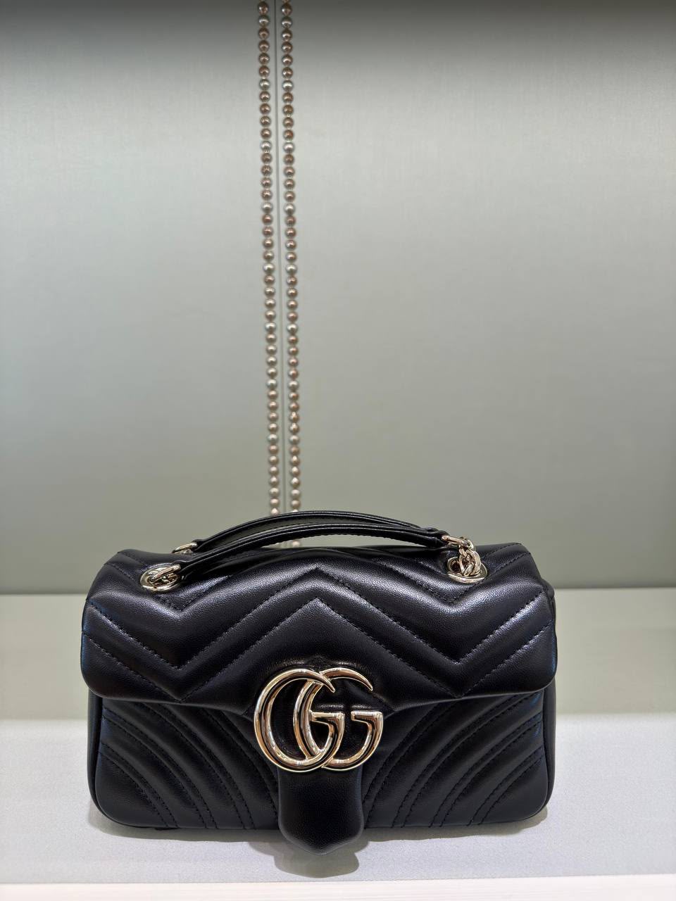 GG Marmont small top handle bag