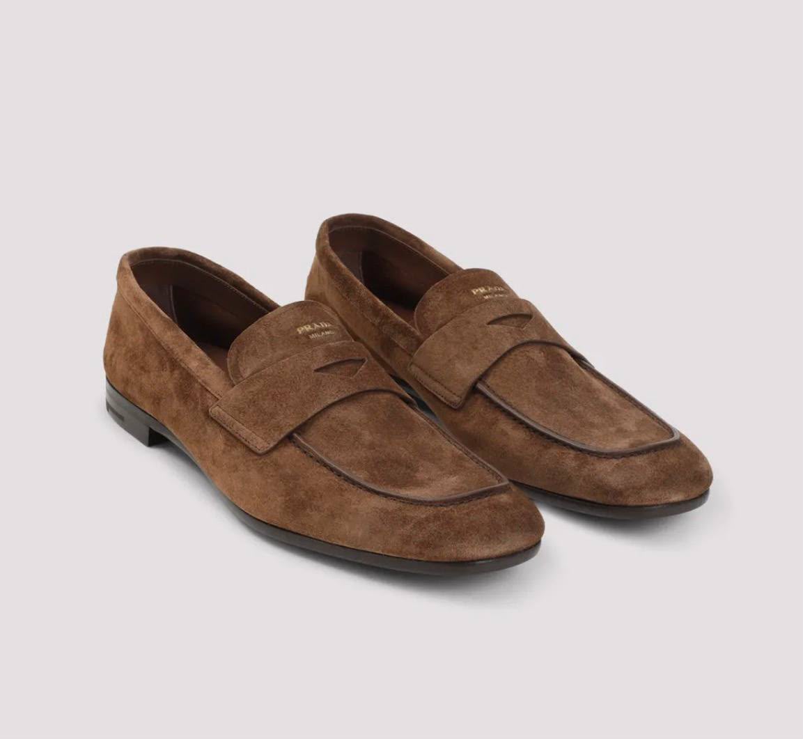 Suede loafers