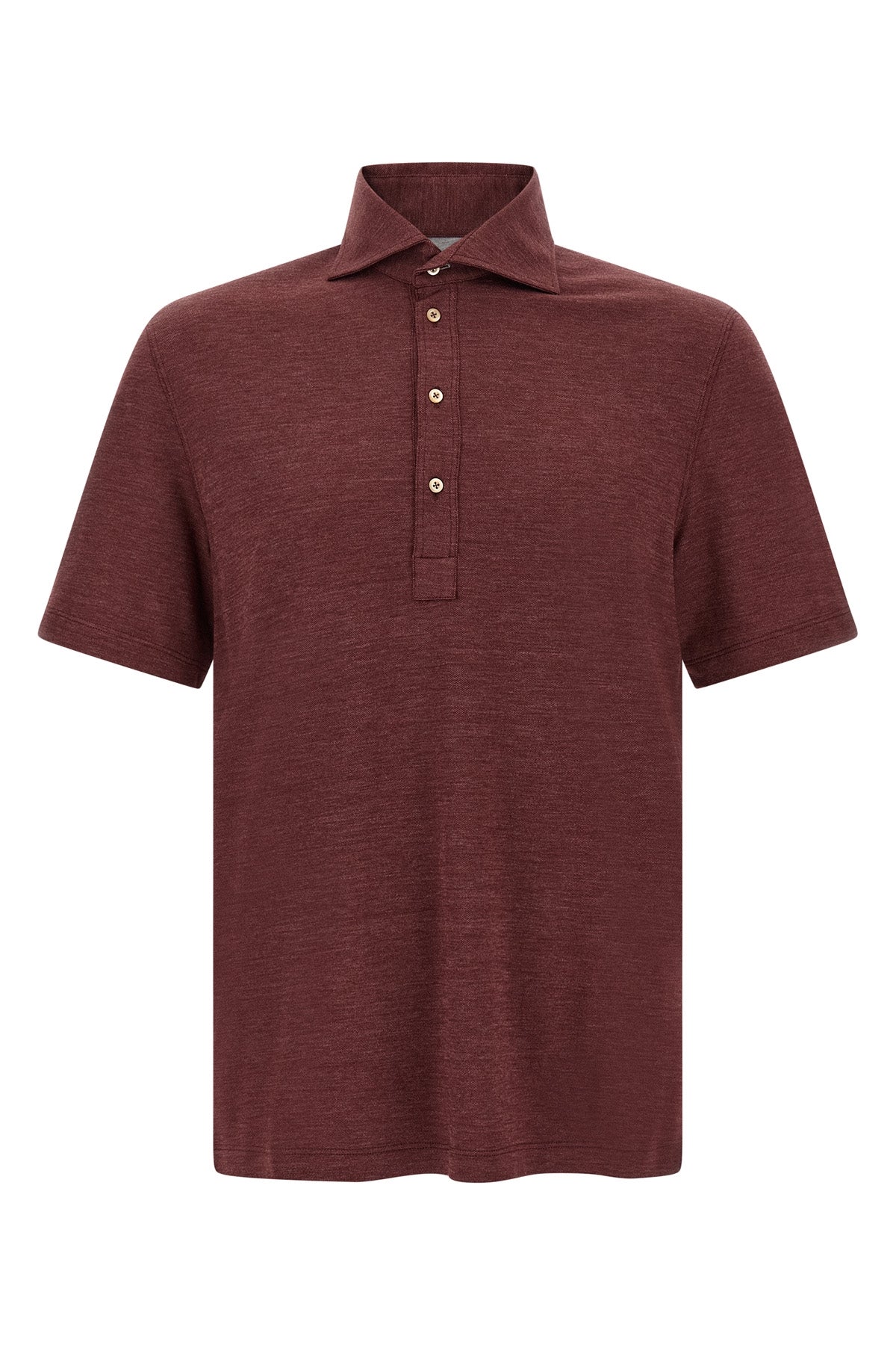 French collar polo shirt