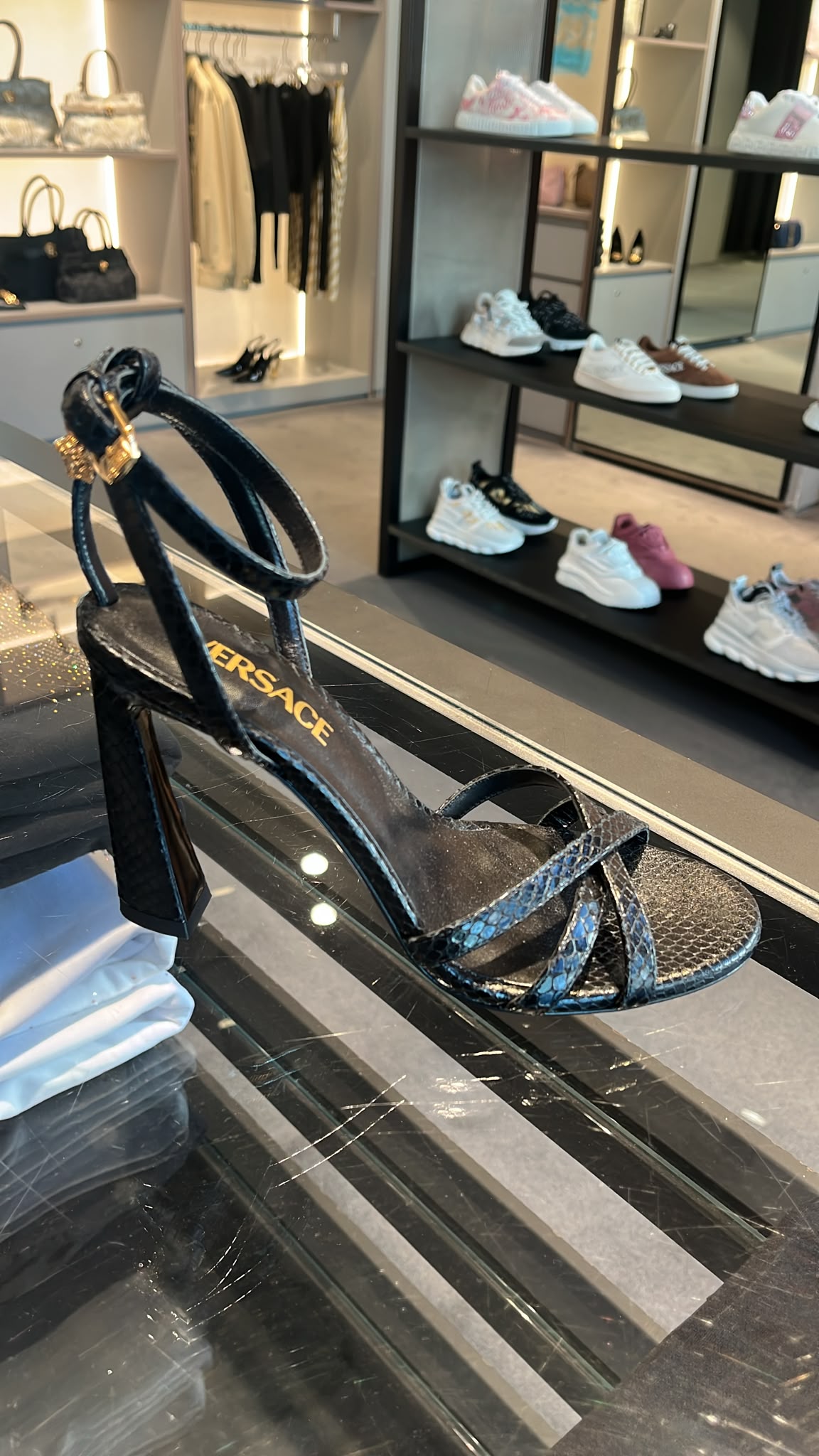 La Medusa Ankle Strap Sandals