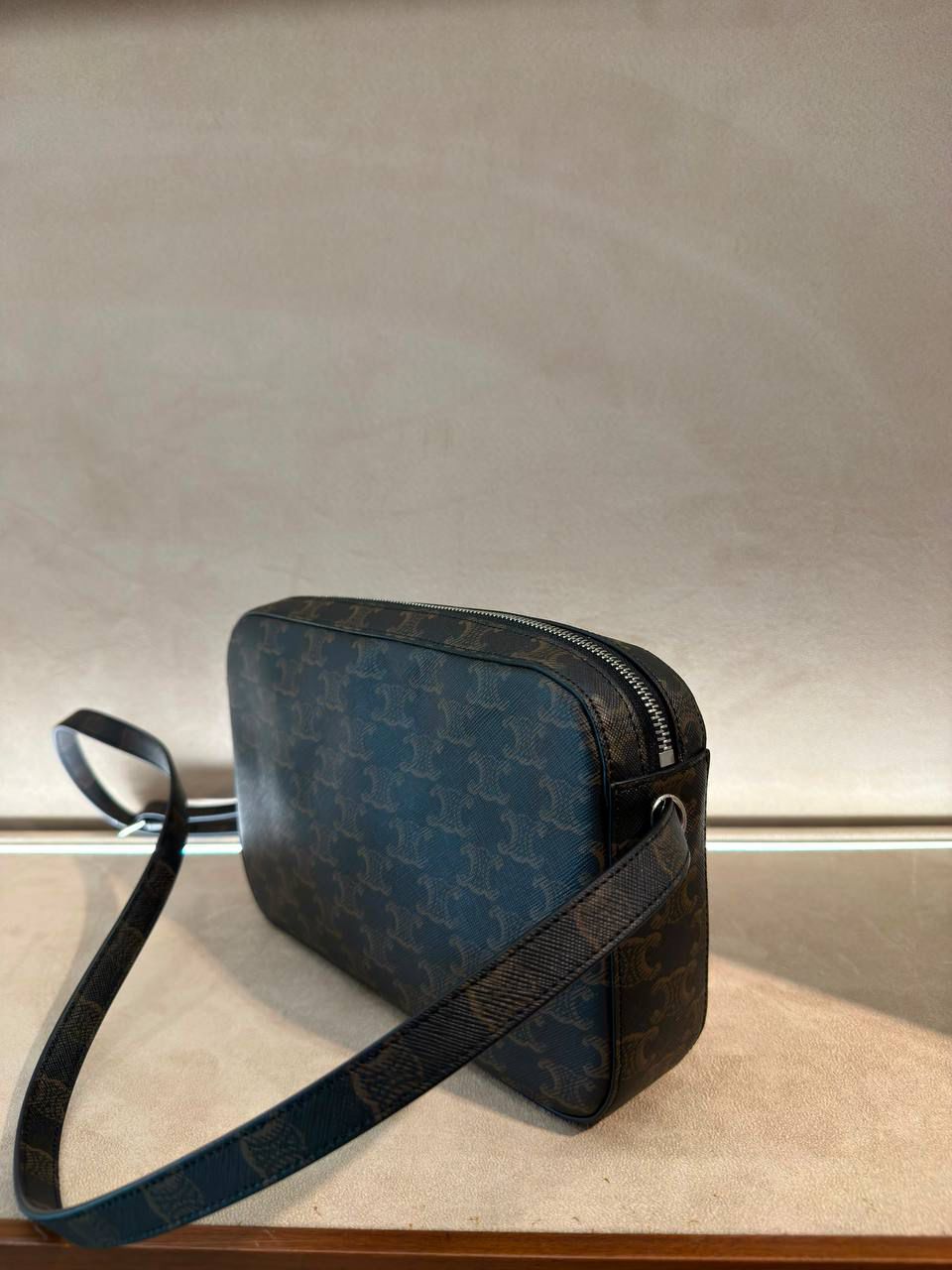 Small Messenger Bag in Triomphe Canvas