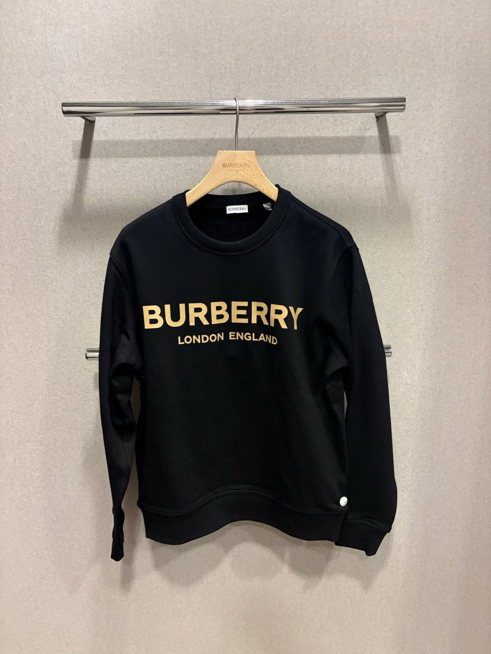 Logo Print Cotton Sweatshirt