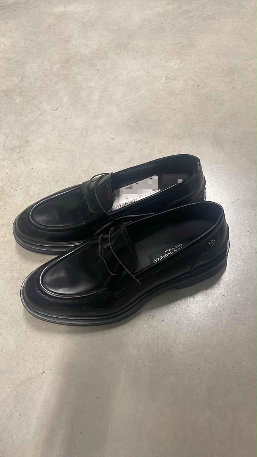 DG Logo Loafers in Polished Calfskin