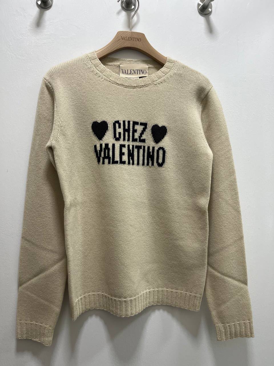 Chez Intarsia Wool Sweater