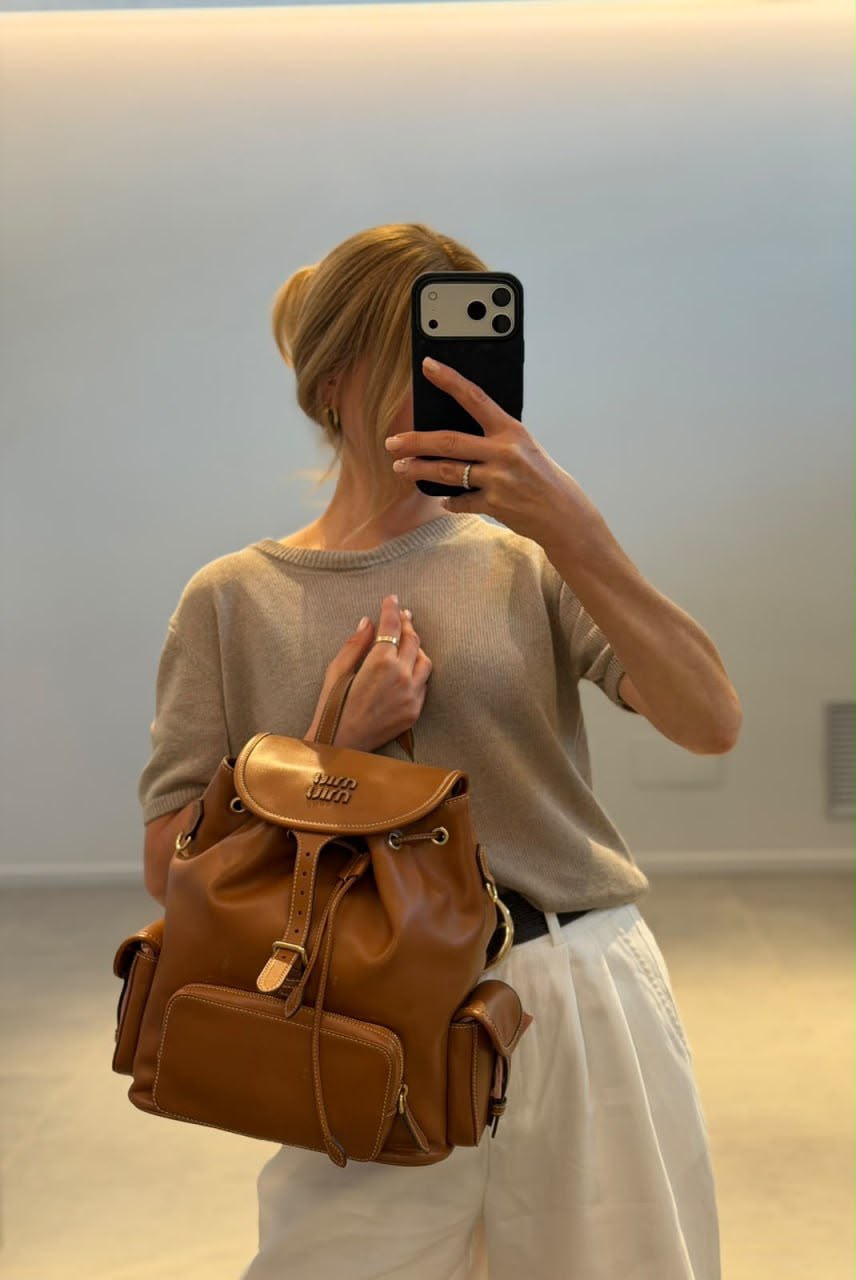 Leather Backpack