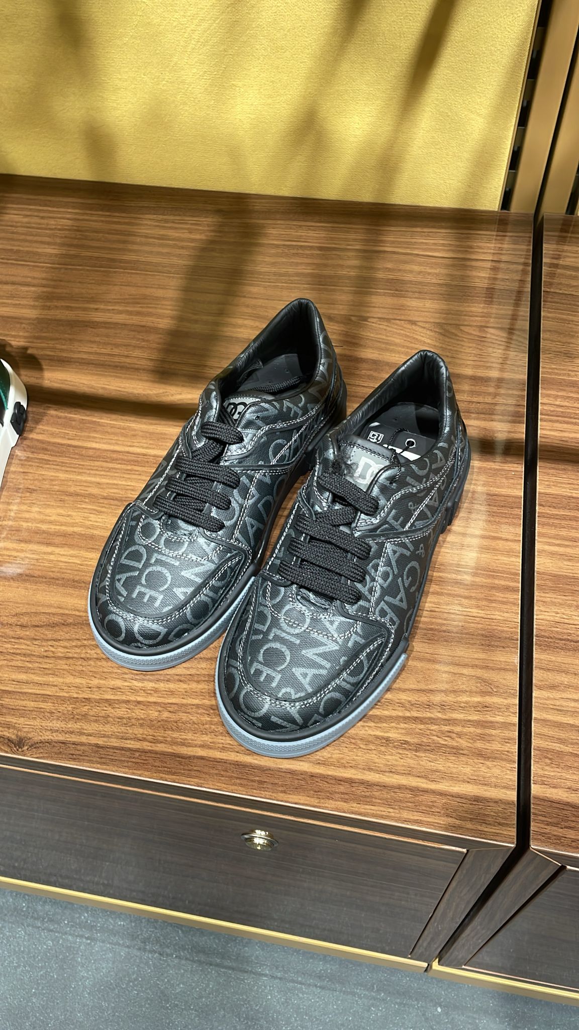 NS1 Sneakers in Printed Fabric with Logo