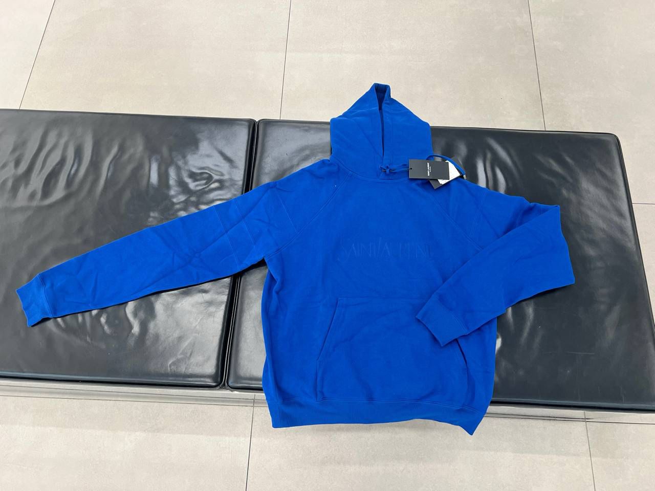 Embroidered Hoodie in Cotton Jersey