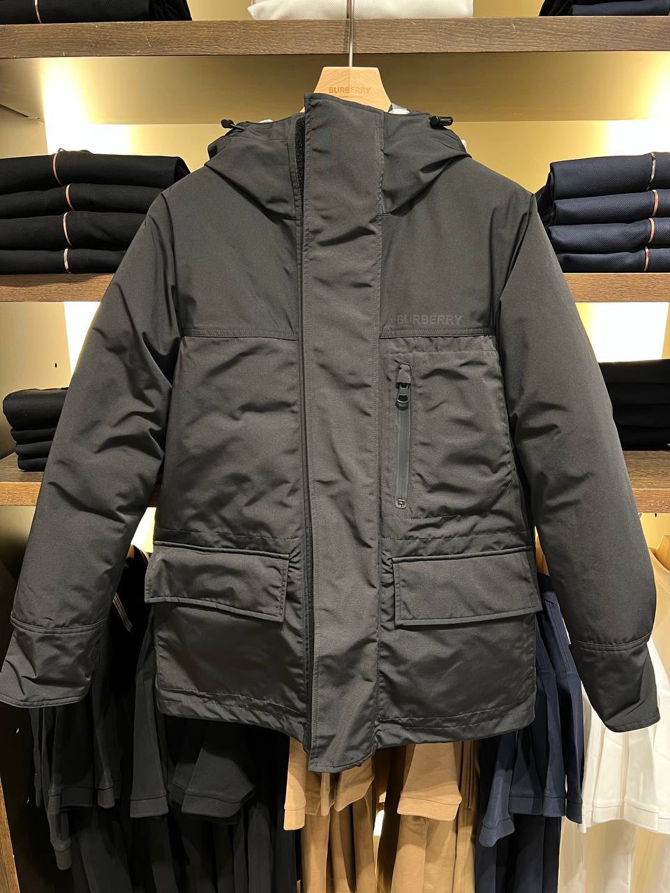 Detachable Hood Puffer Jacket