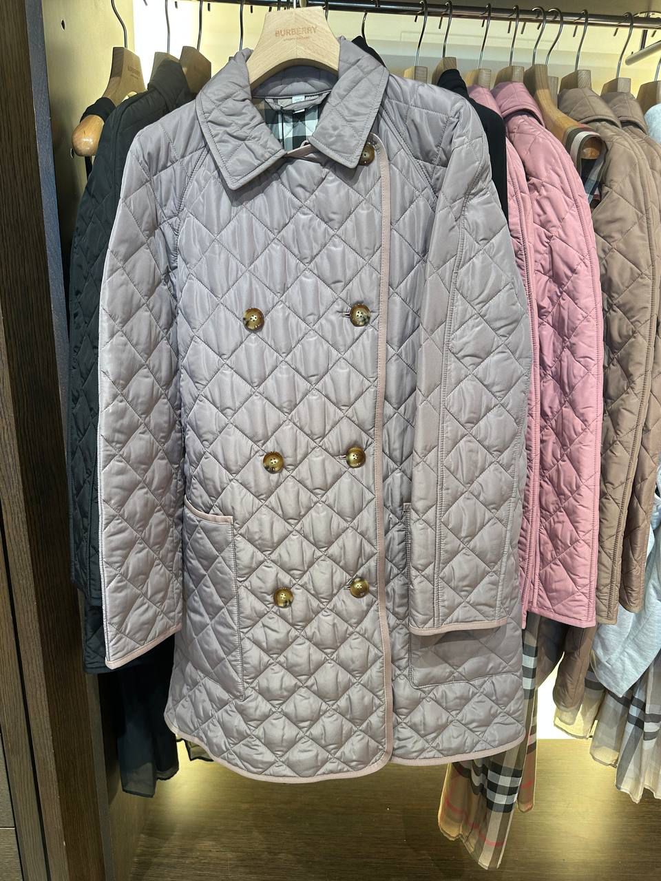 Double-breasted Quilted Jacket