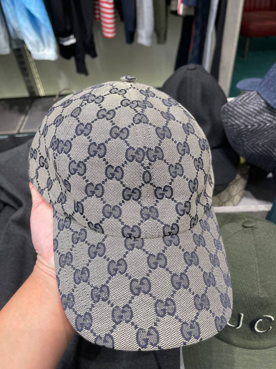Original GG canvas baseball hat