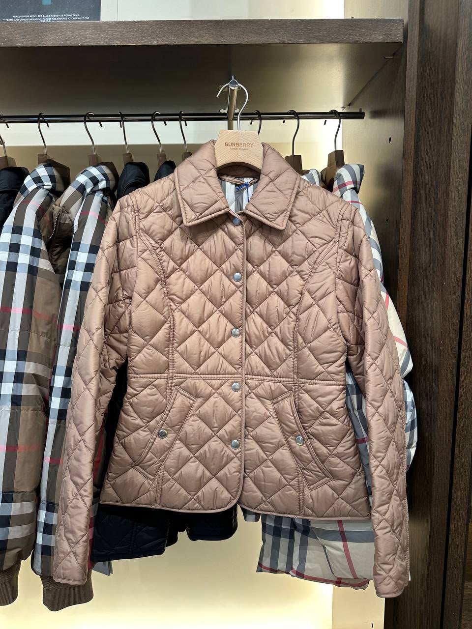Diamond Quilted Jacket