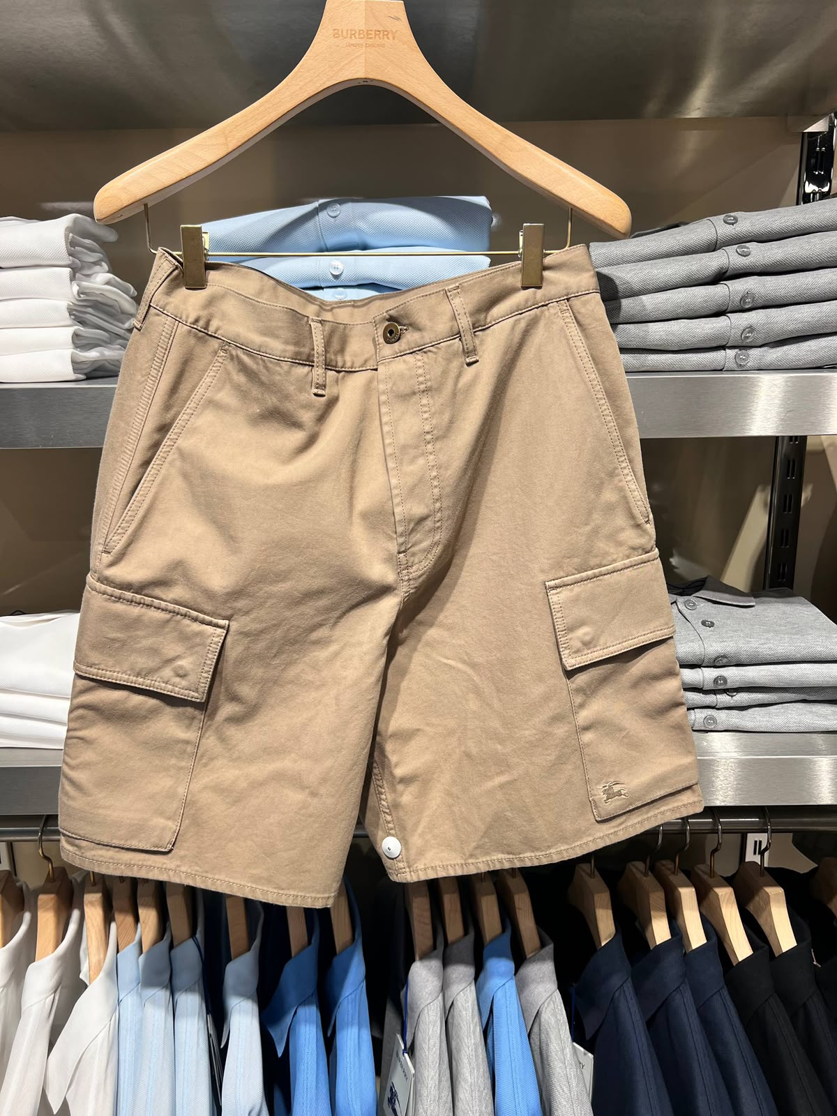 Cotton Cargo Shorts