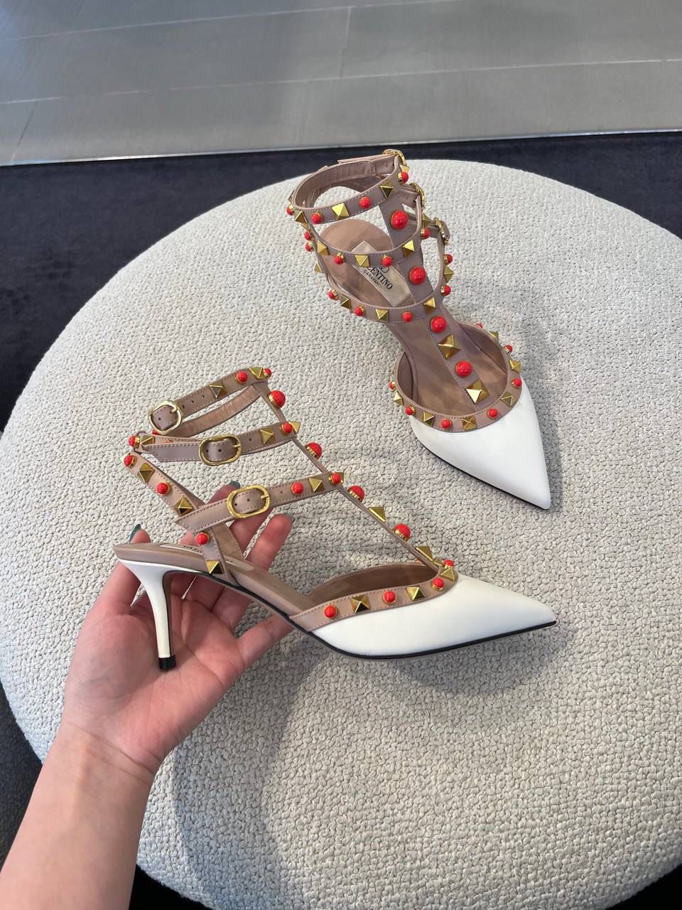 Rockstud Caged Pumps