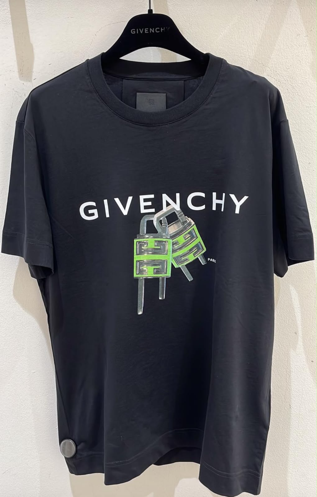 Padlock Print T-Shirt