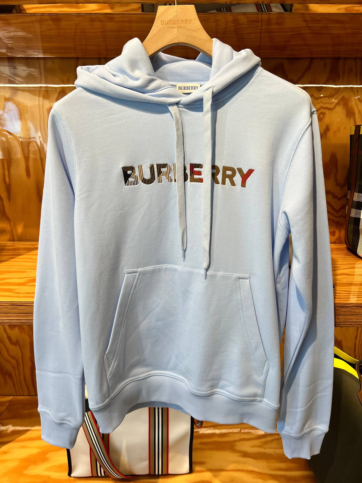 Appliqué Logo Cotton Hoodie