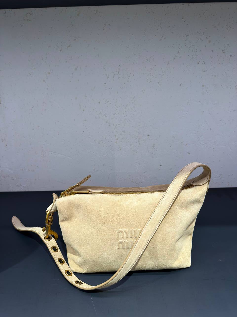 Suede Shoulder Bag