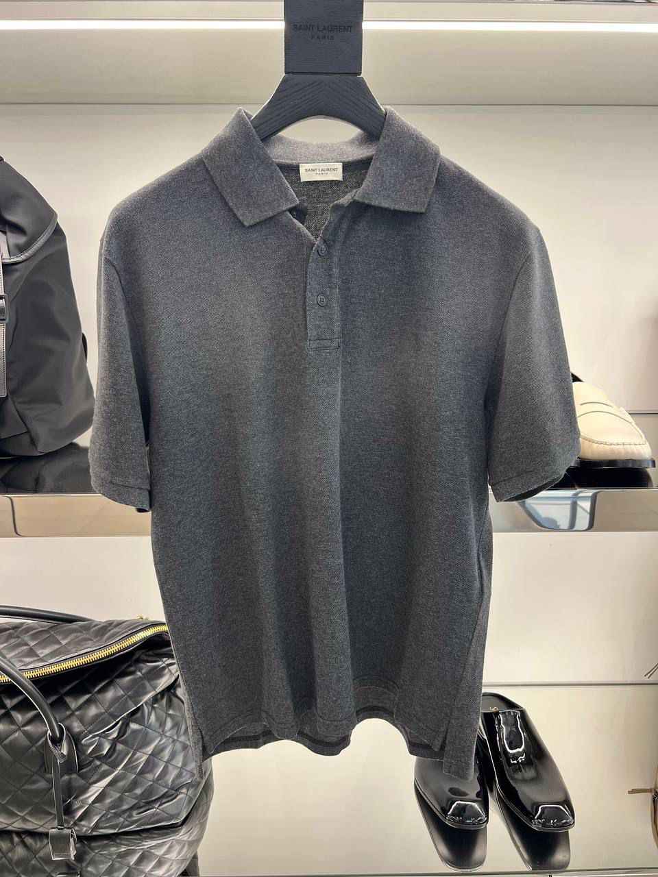 Polo shirt in cotton piqué