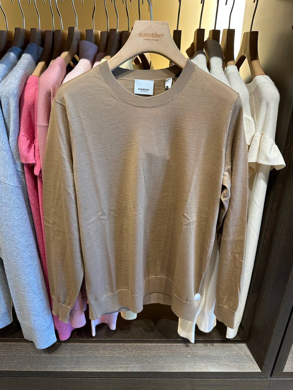 Merino Wool Crew Neck Sweater