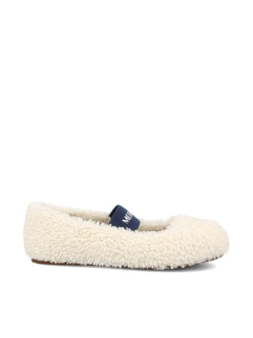 Ballerina realizzata in shearling