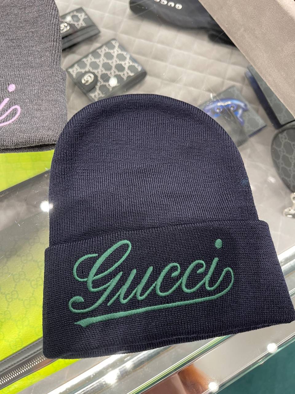 Script Logo Wool Beanie