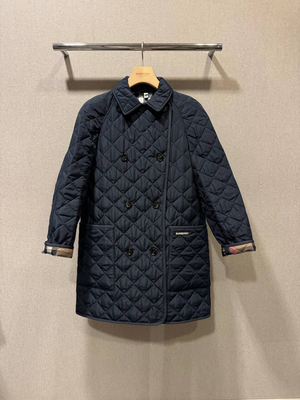 Double-breasted Quilted Jacket
