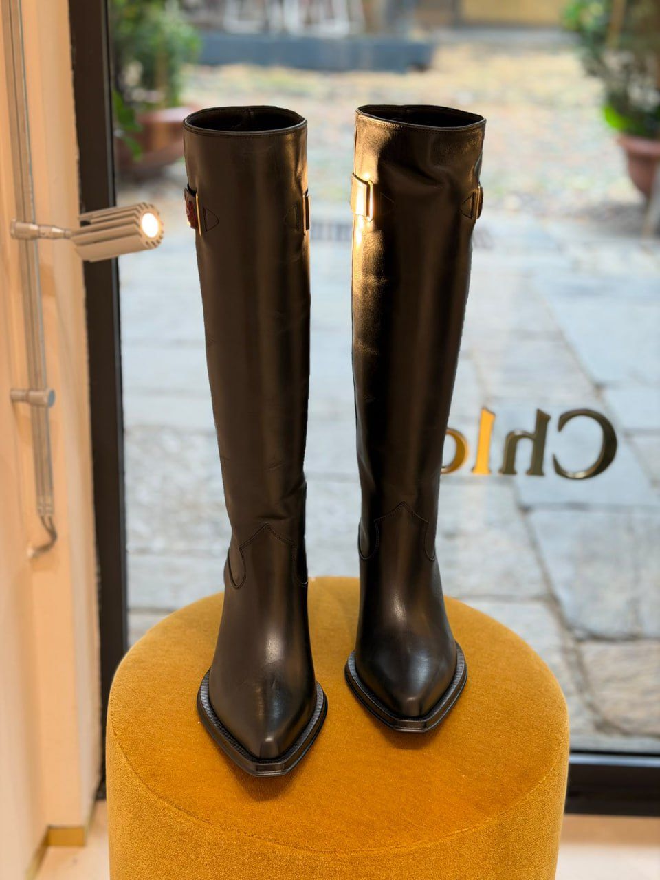 'Betty' Leather Boots