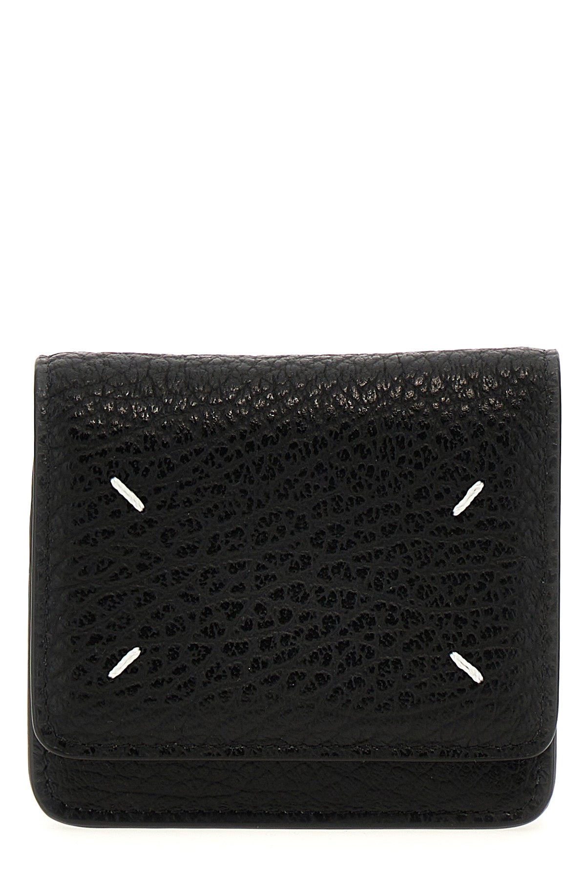 'Four Stitches' wallet with chain
