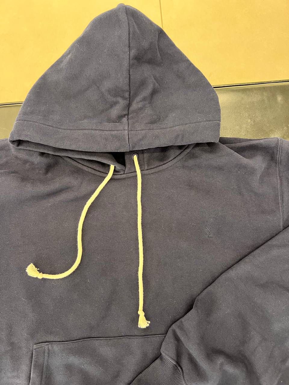 YSL Monogram Embroidered Hoodie