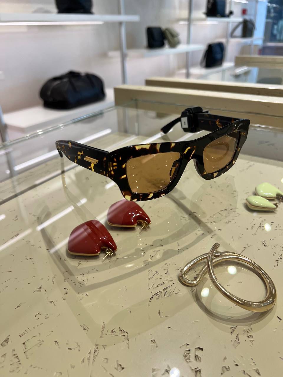 Bold Rectangular Sunglasses