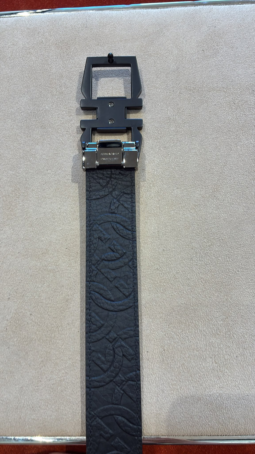 Reversible Gancini Belt