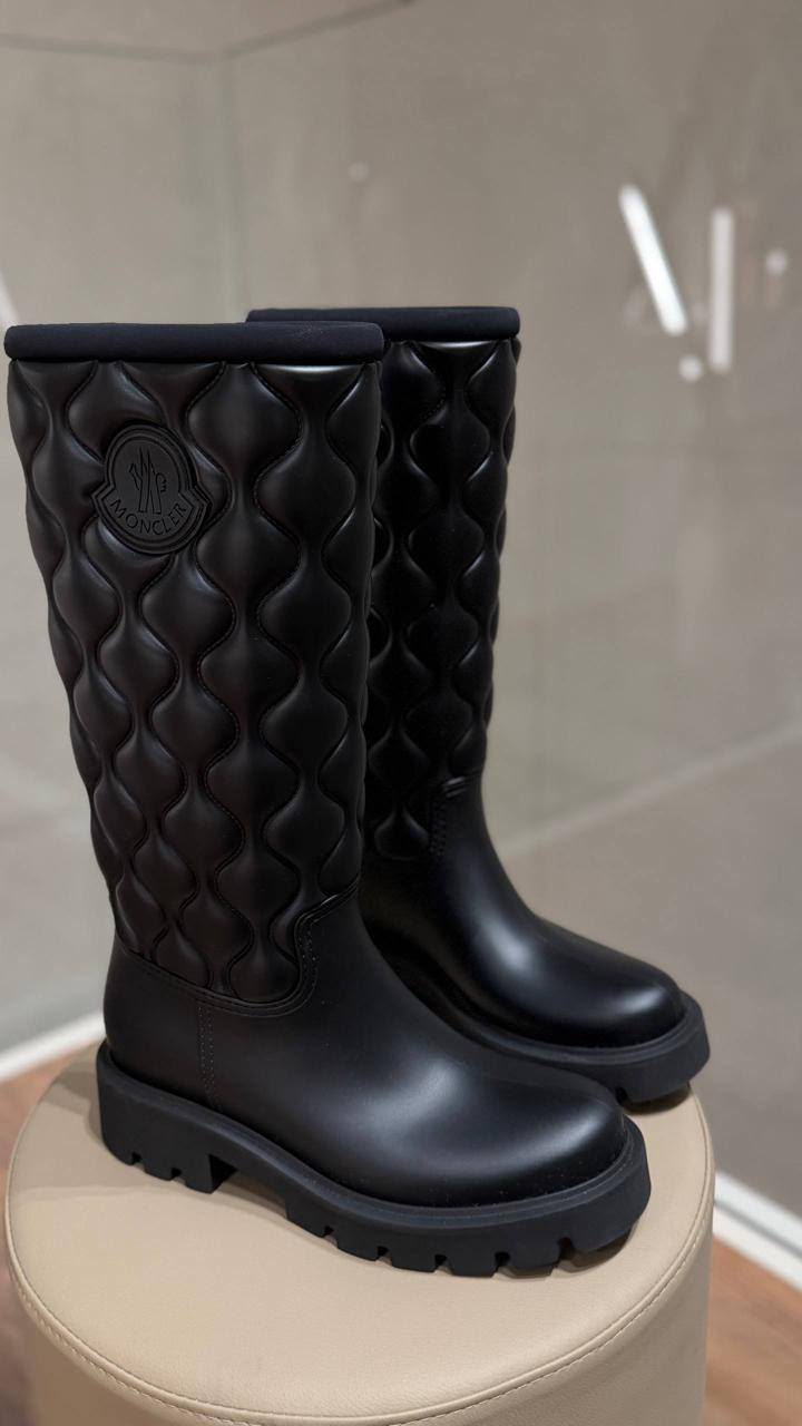 Ginette Quilted Rain Boots