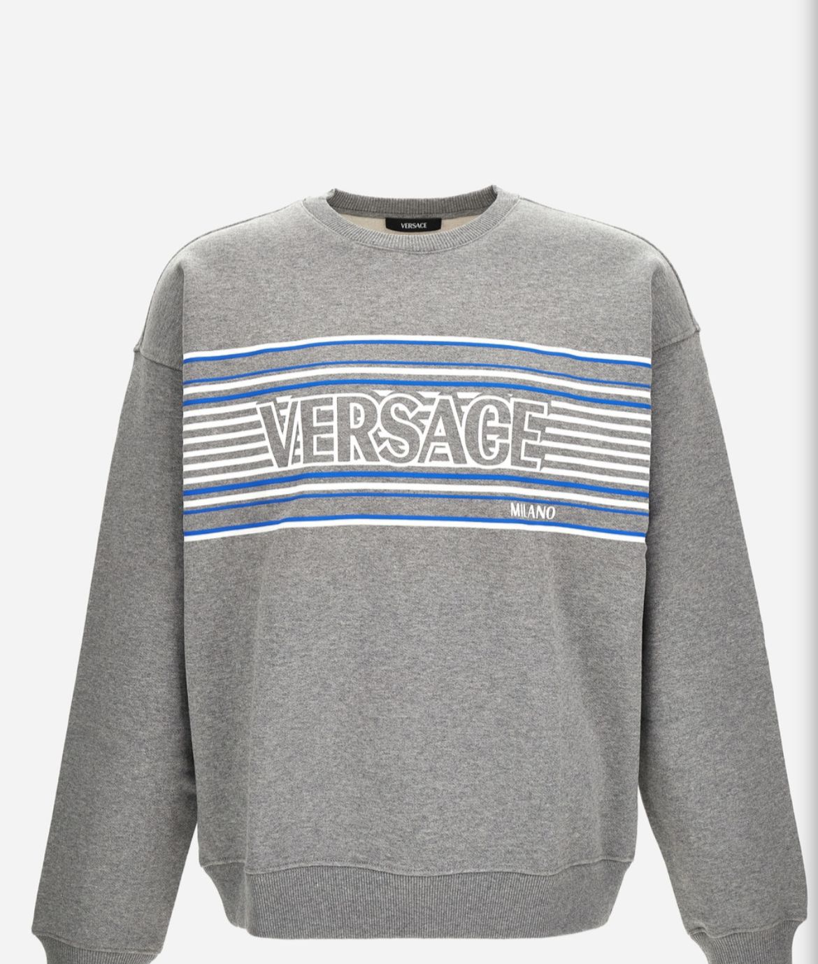 Logo Striped Sweatshirt