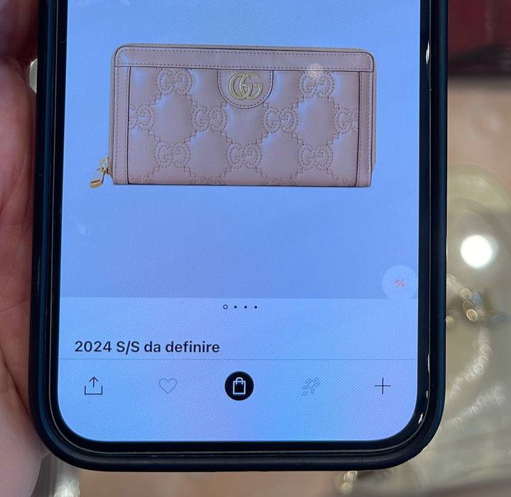 GG Marmont zip around wallet