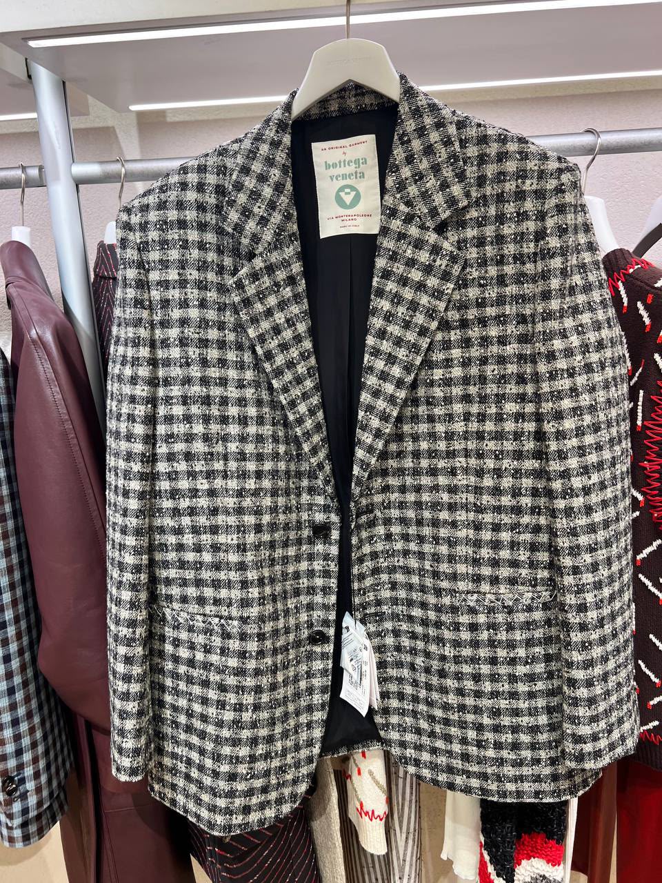 Tweed Check Blazer