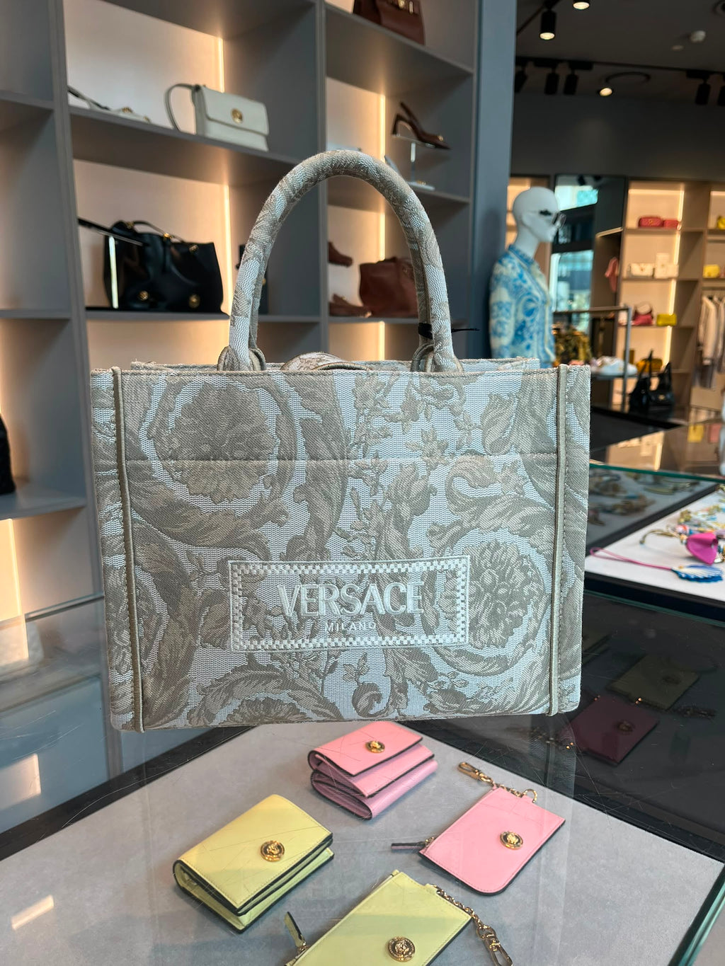Barocco Print Tote Bag