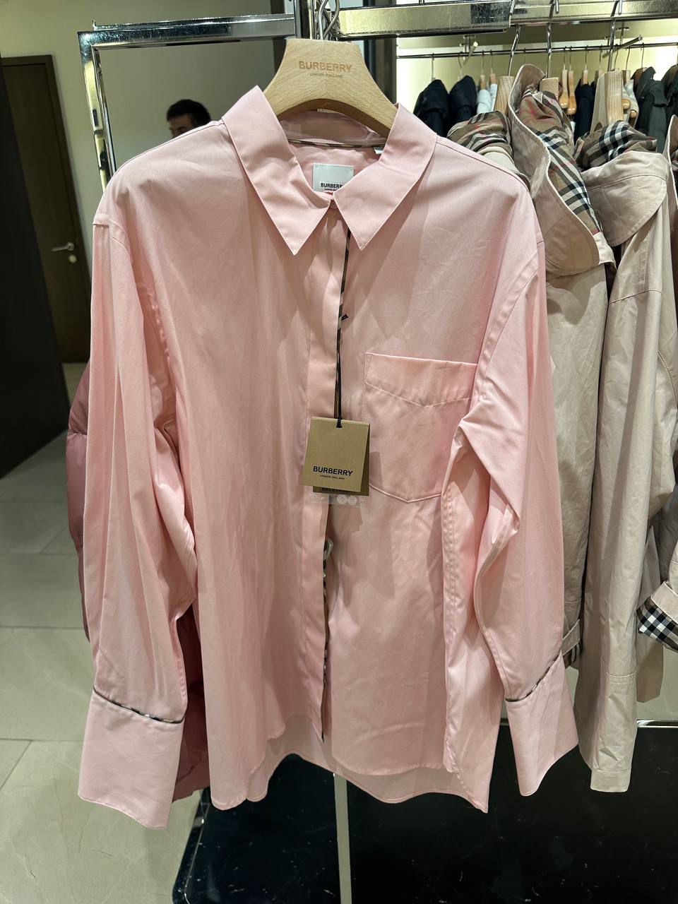 Oversized Cotton Poplin Shirt