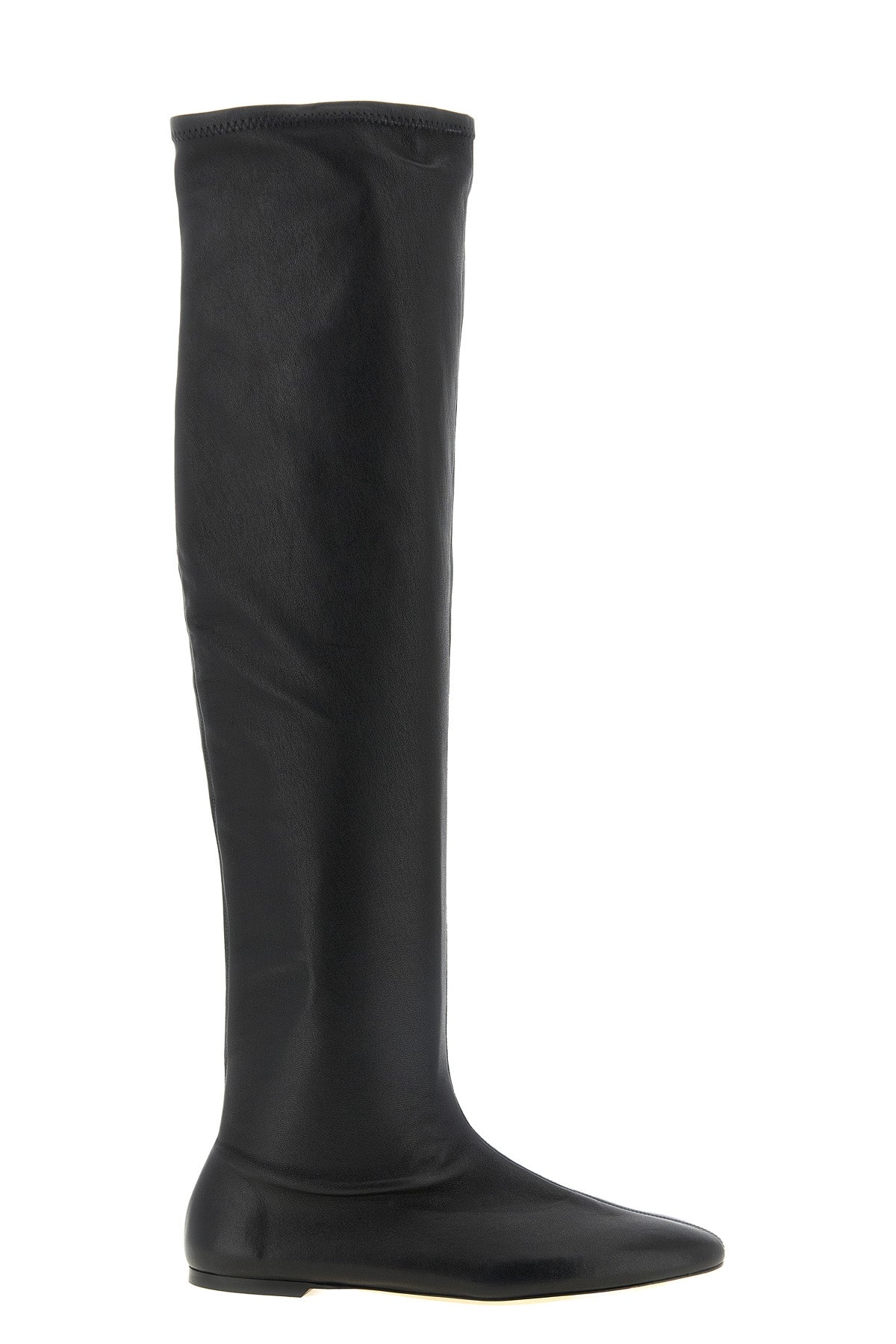 Stretch nappa boots