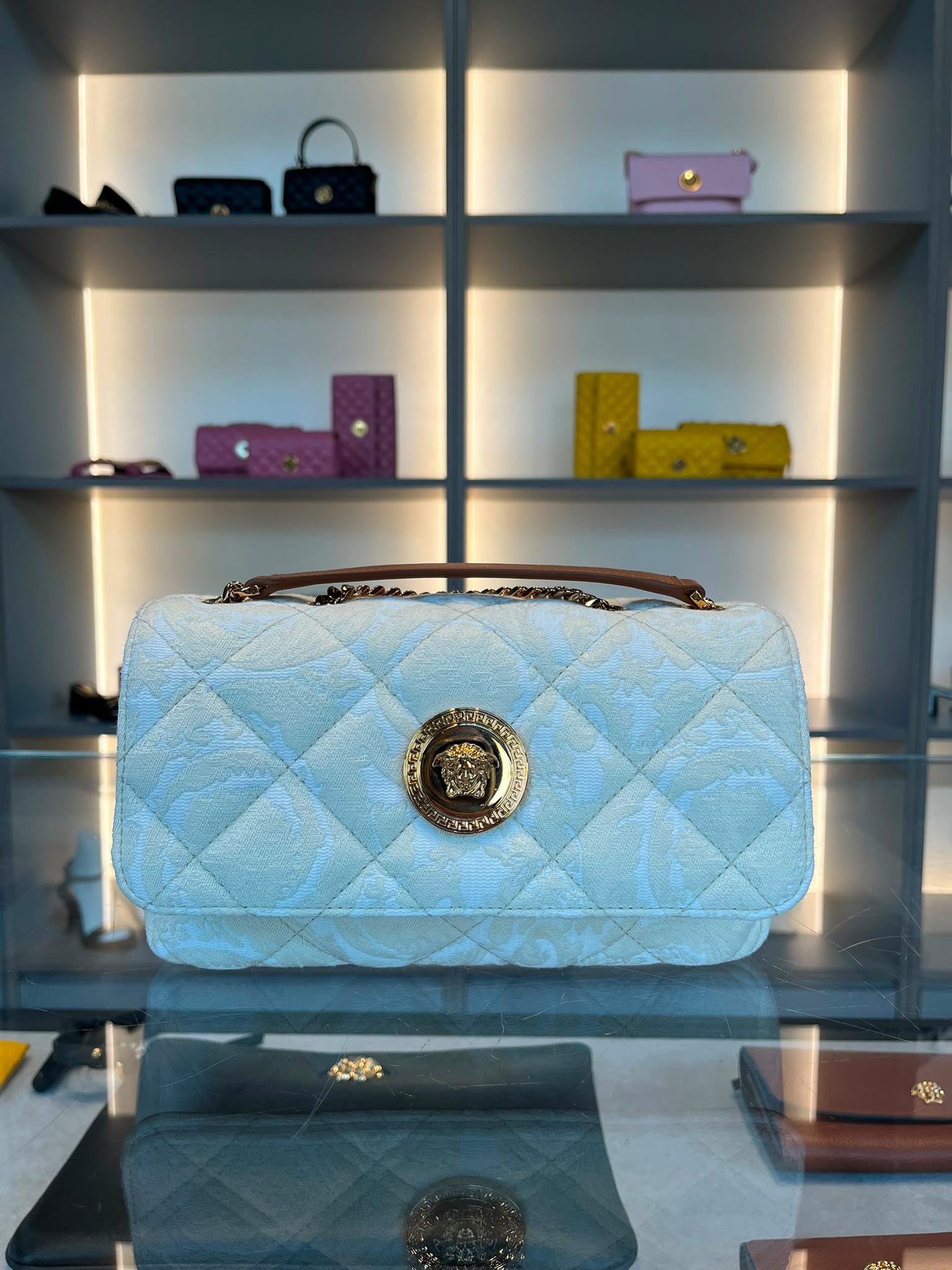 Quilted Barocco Shoulder Bag
