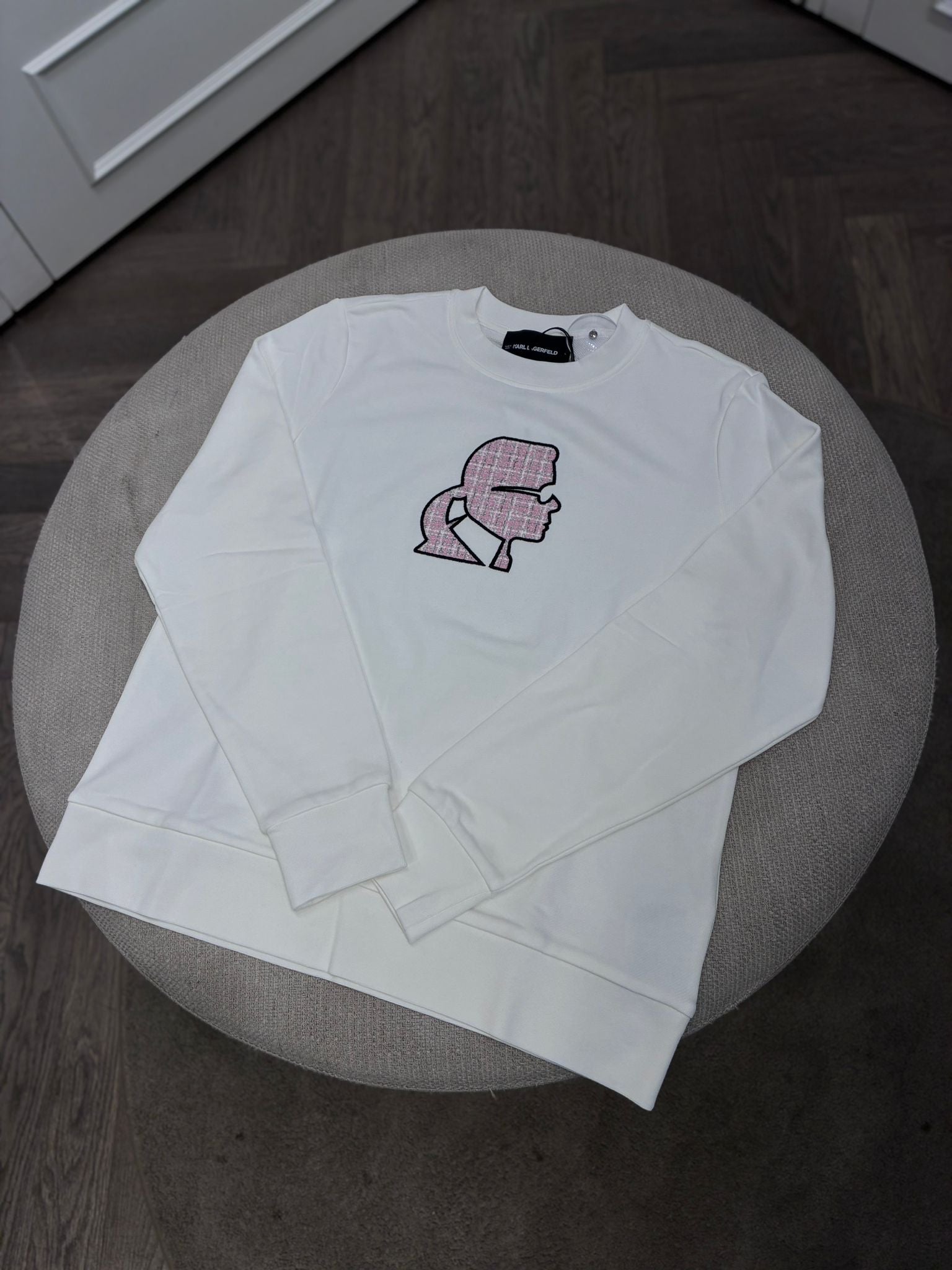 Ikonik Tweed Logo Sweatshirt